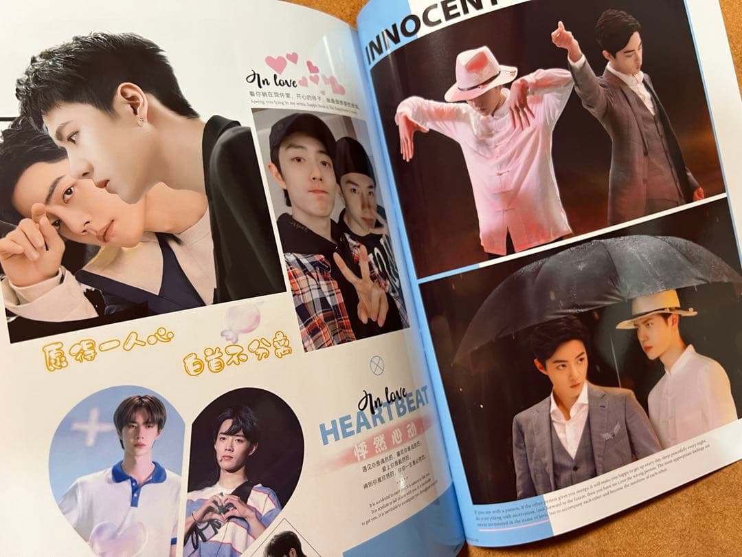 2799円陳情令 王一博肖戦写真集 博君一肖合成写真集①