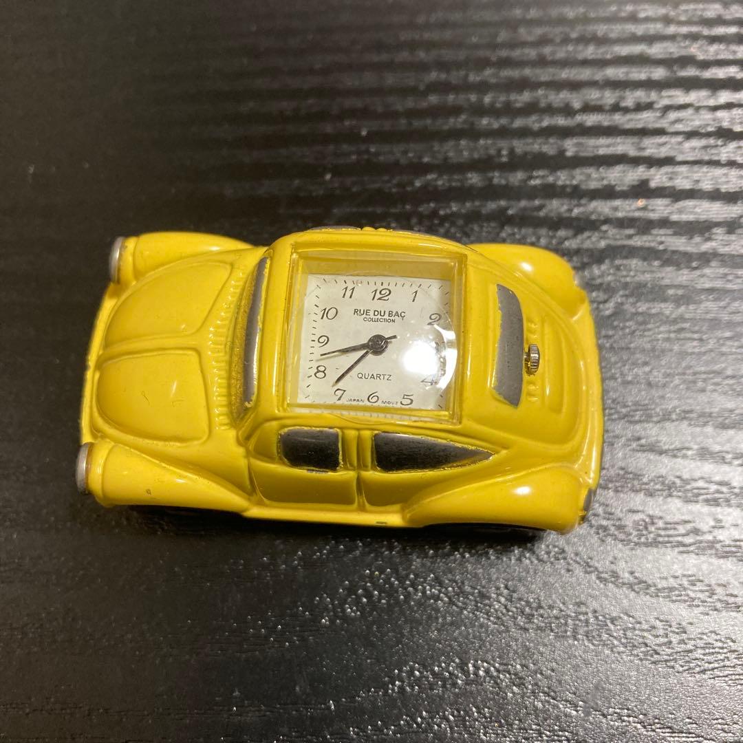 ヴィンテージ　フォルクスワーゲン ビートルバグミニ時計