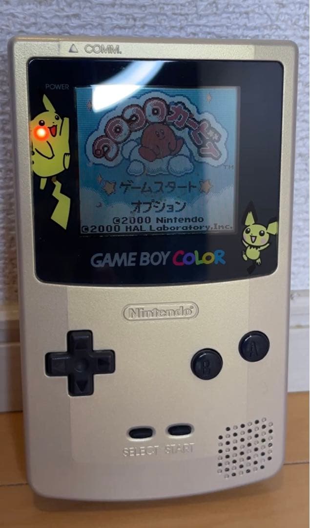 ポケモン ゲームボーイカラー Limited Edition 北米金銀ver