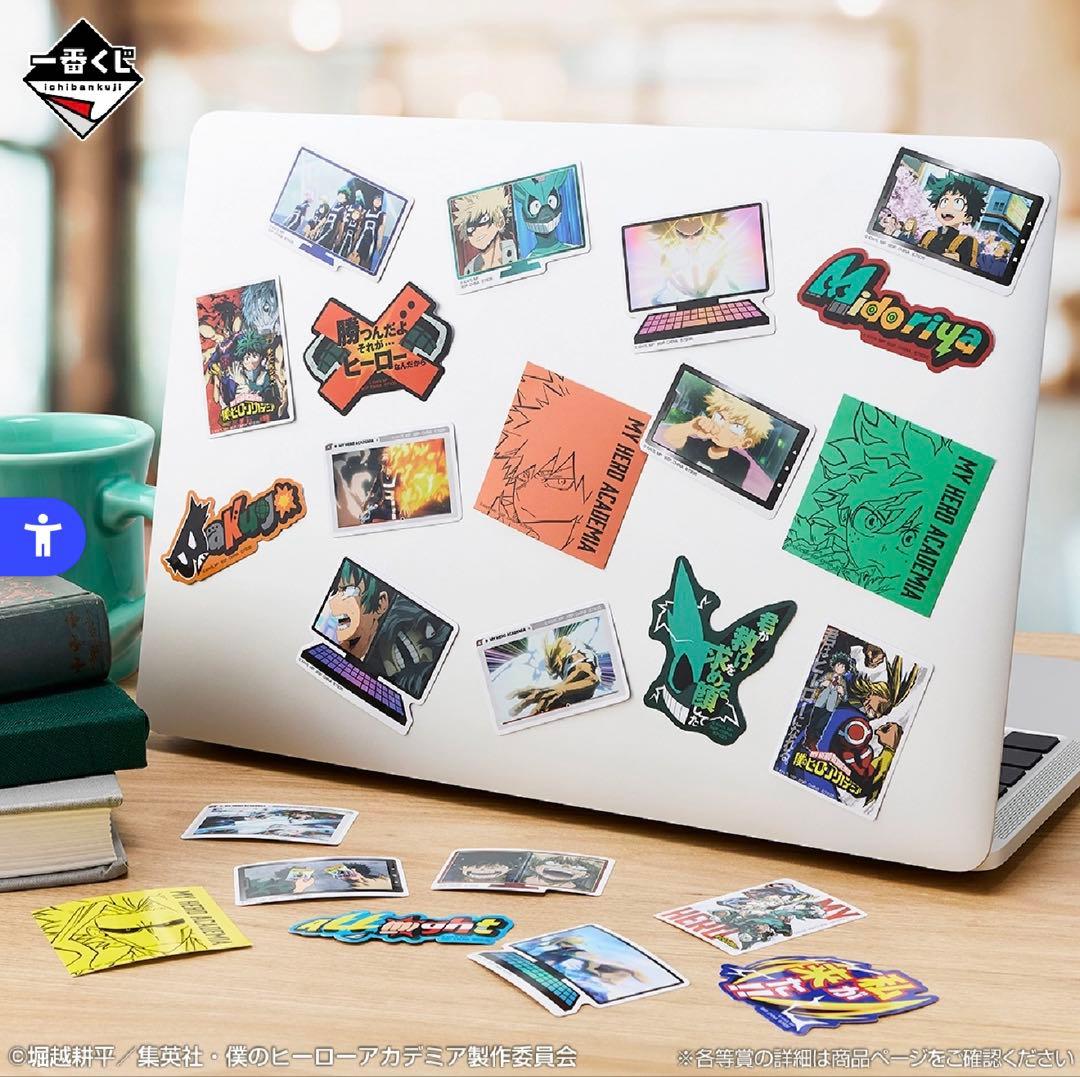 一番くじ　僕のヒーローアカデミア　L賞 ステッカーセット