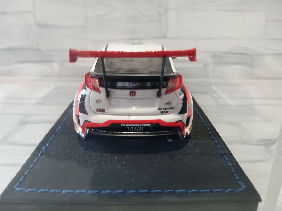 1/43 ホンダ　シビック　TRC RACE CAR ミニカー　FK2 タイプR
