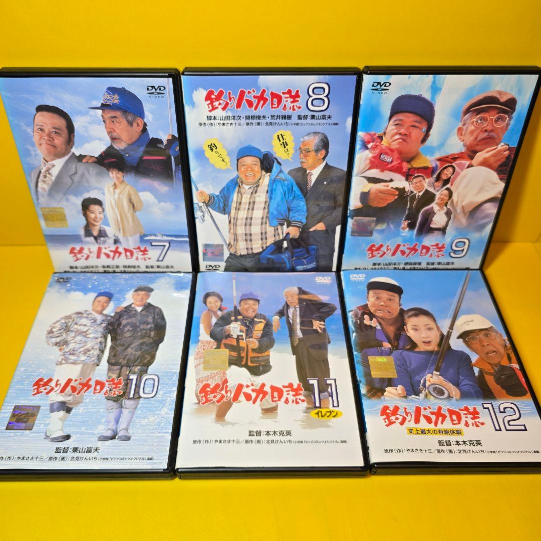新品ケース交換済み　釣りバカ日誌 DVDシリーズ全22作品