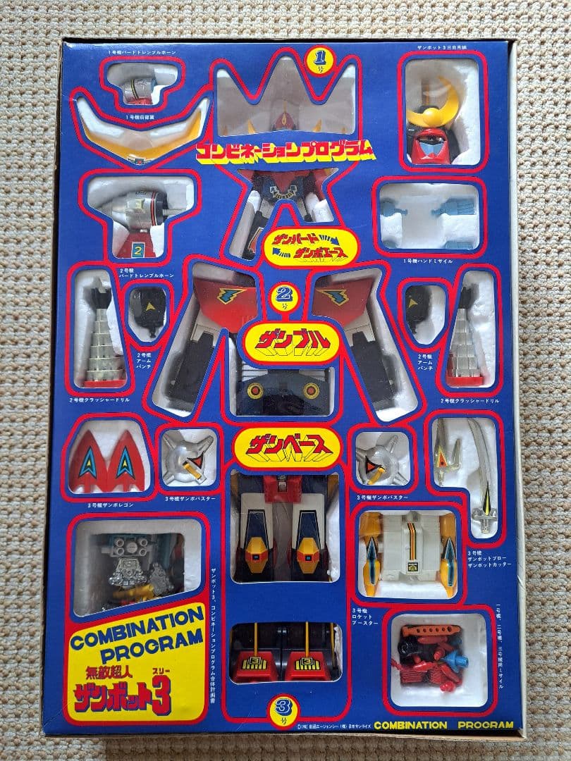 無敵超人ザンボット3　合体セット　コンビネーションプログラム　おまけ(同人誌)