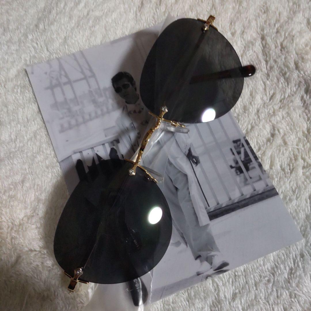 柴田恭兵廃盤ツーポイントタイプサングラス