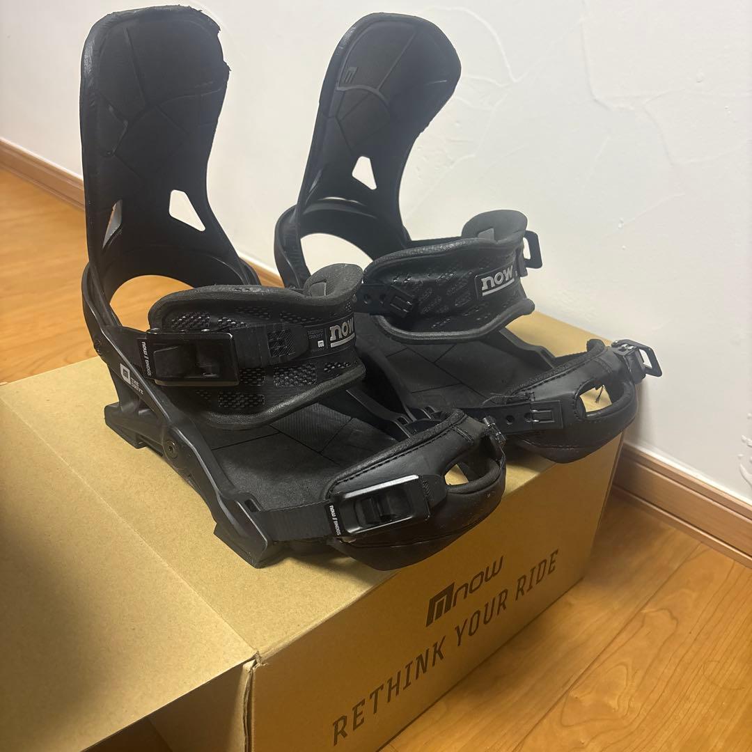NOWビンディング ブラック/グレー