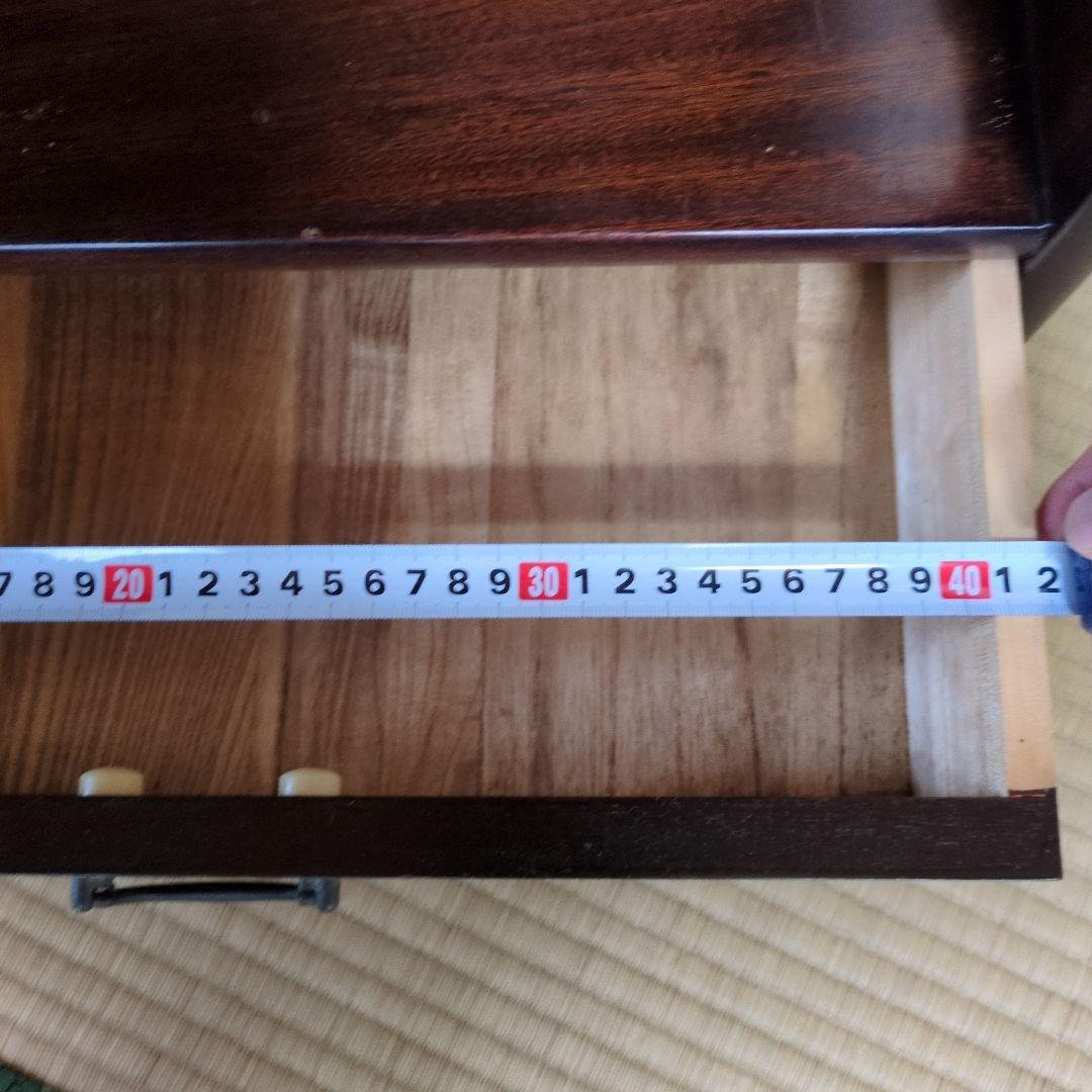 昭和レトロ 鎌倉彫 茶箪笥 和製 飾り棚 シェルフ アンティーク 骨董