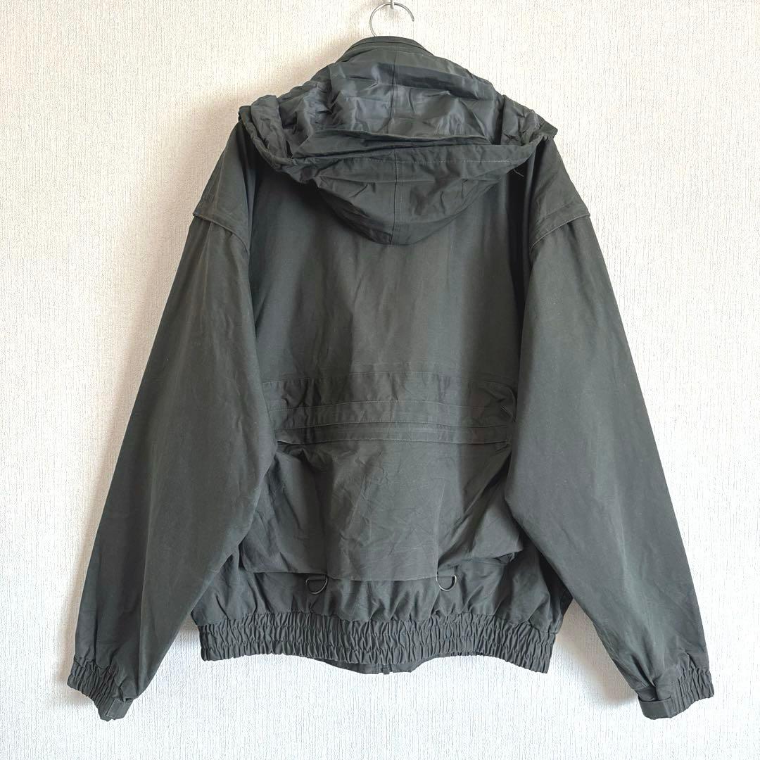 デタッチャブルフィッシングジャケット　80s〜90s　防水　XLサイズ