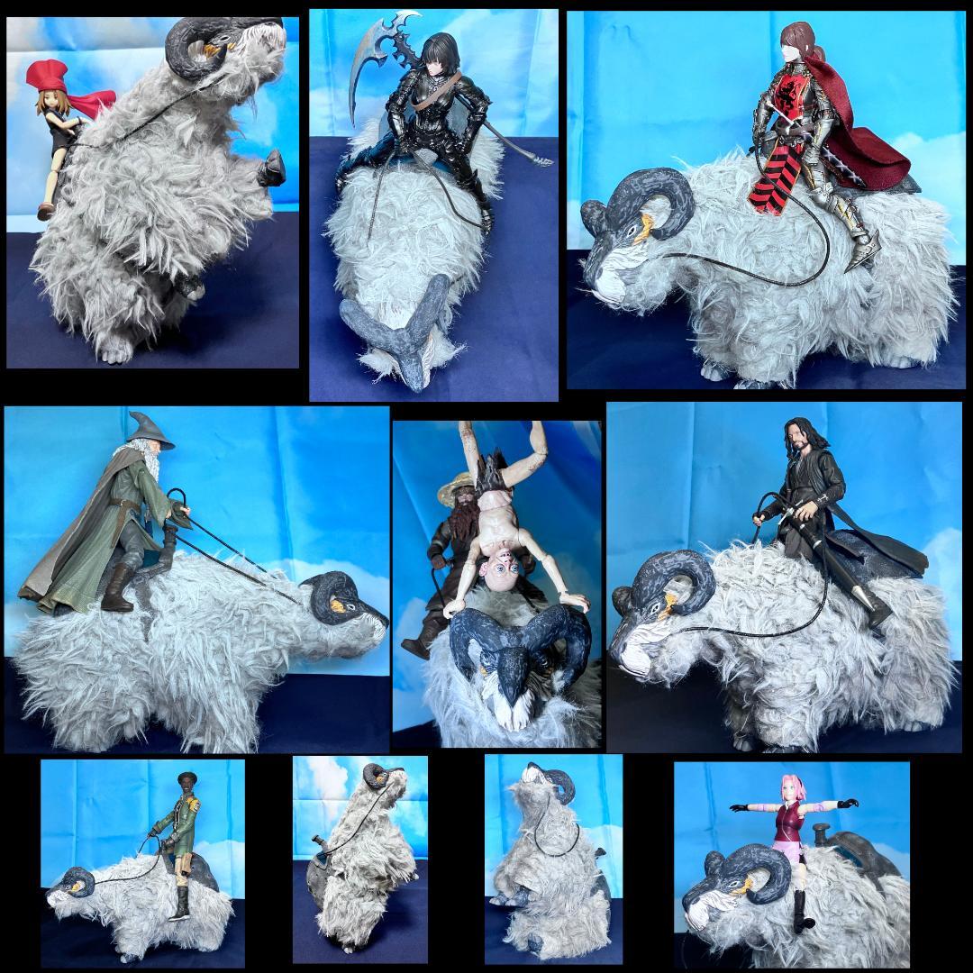 新品未開封 騎乗動物 グギー 1/18スケール~プレイアーツ改辺りまで互換