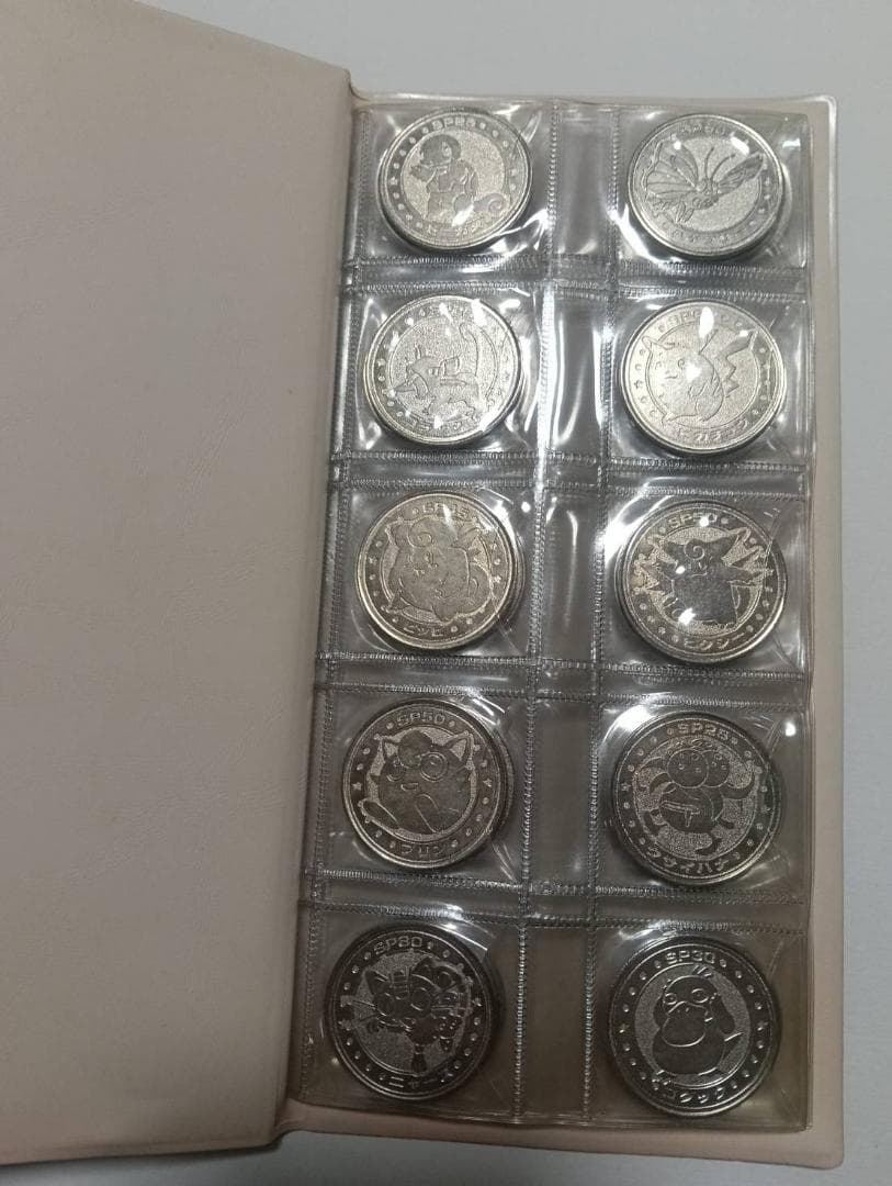 ポケモン メタル　フォルダ　40枚　明治　meiji オレンジ30