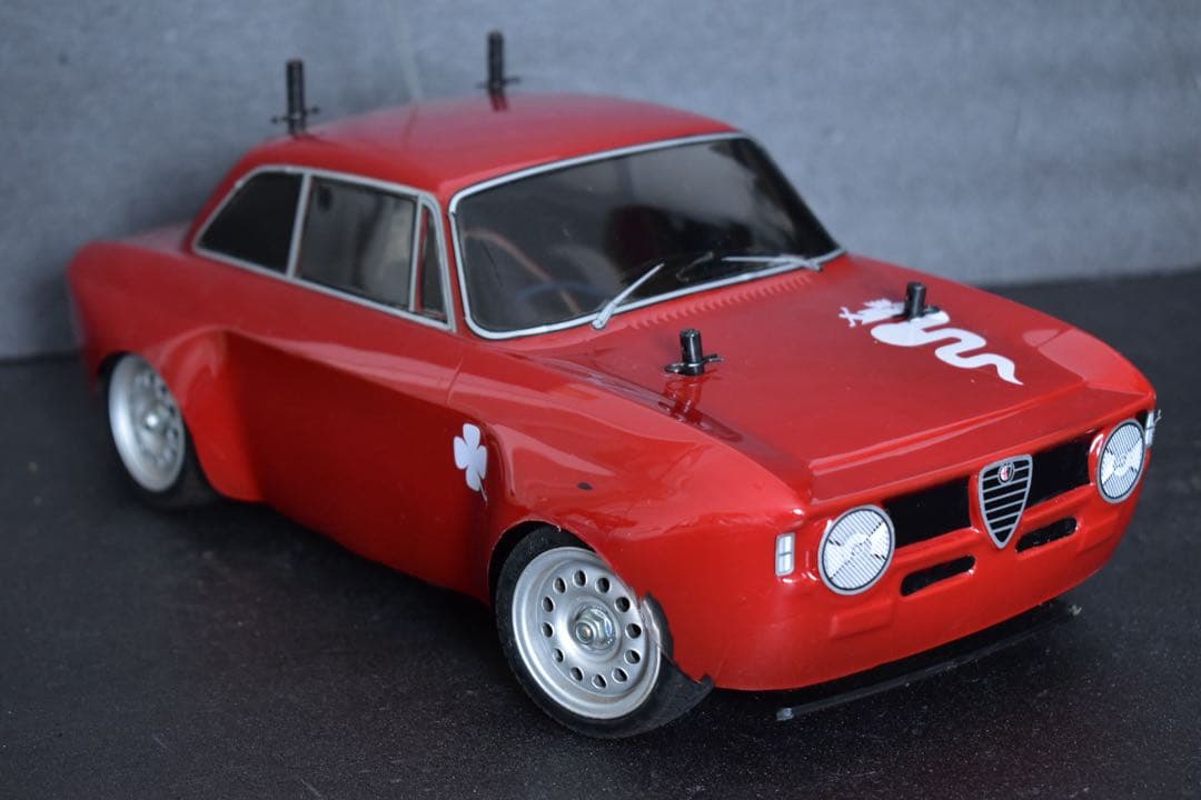 1/10 タミヤ メカ付き ジュリアスプリント GTA M-02 シャーシ