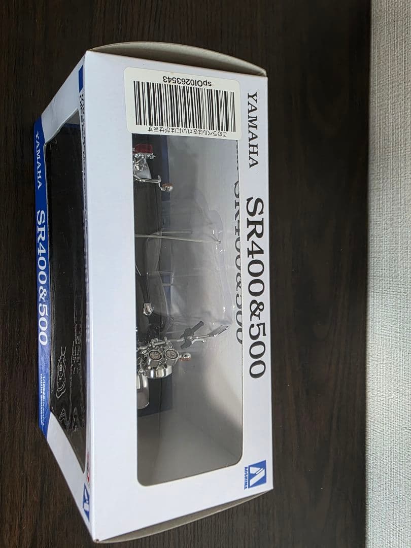 YAMAHA SR400&500 1/12スケール ダイキャストモーターサイクル