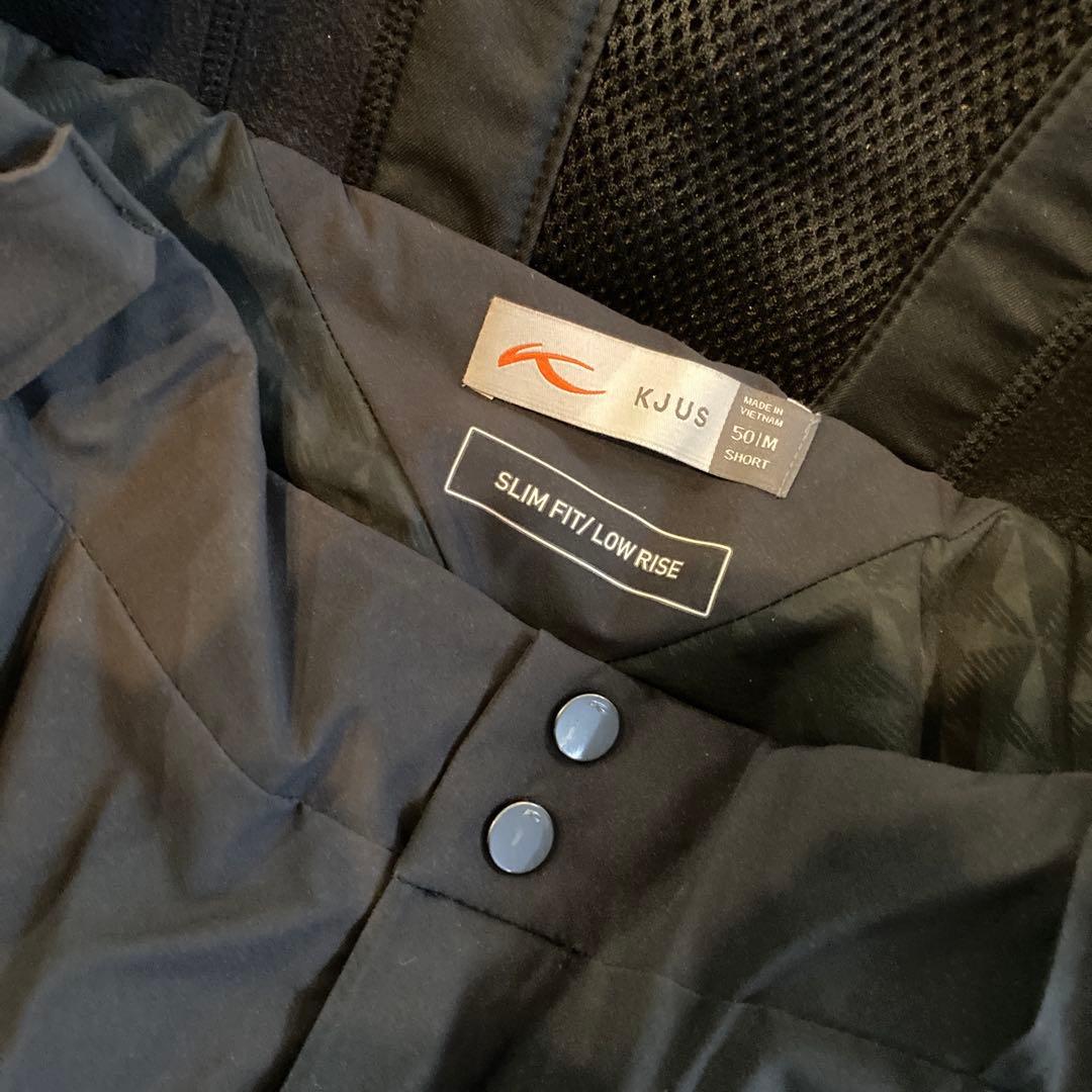 KJUS スキーウェア メンズ ブラック　パンツ