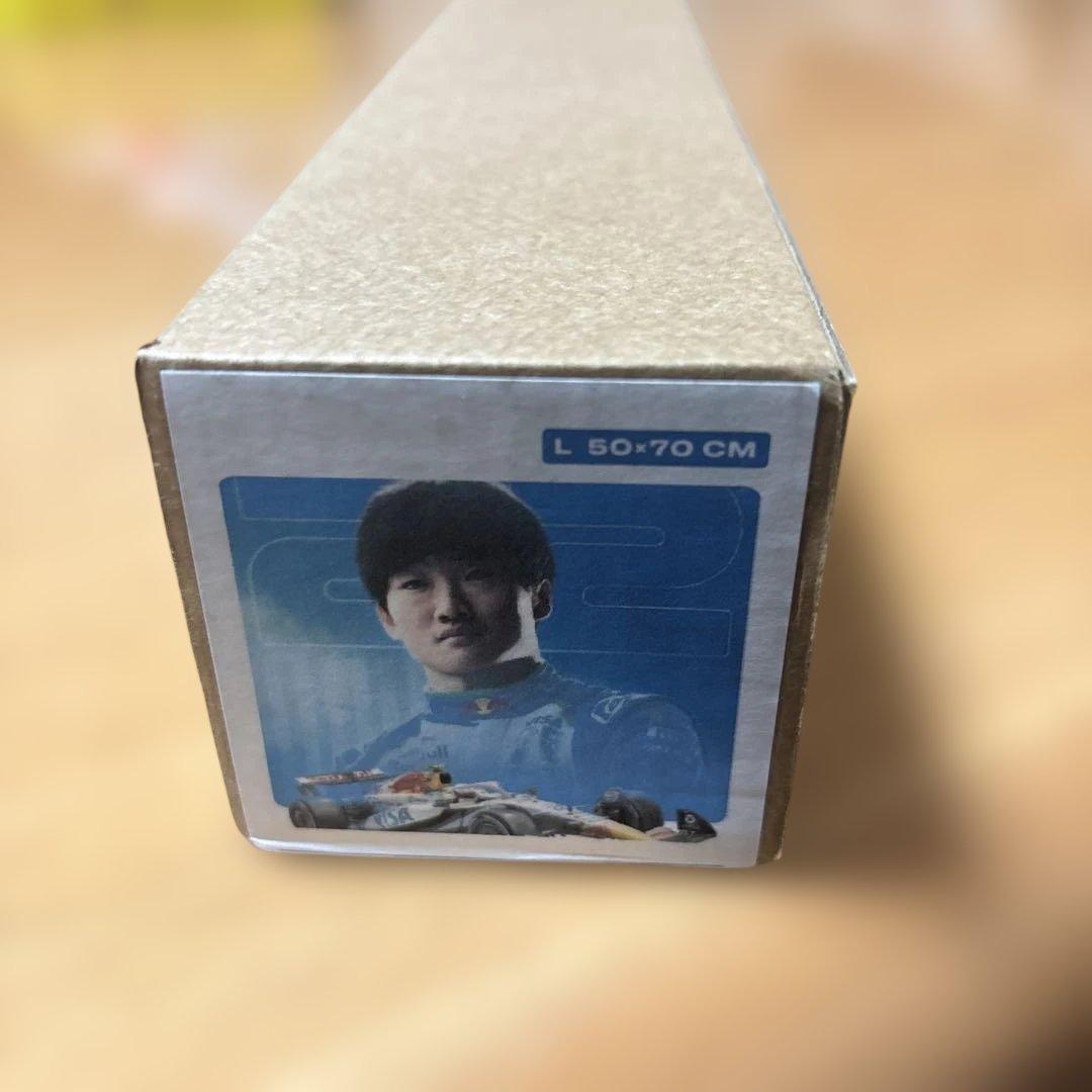 角田裕毅 VISA CASH APP RB F1 チーム ポスター