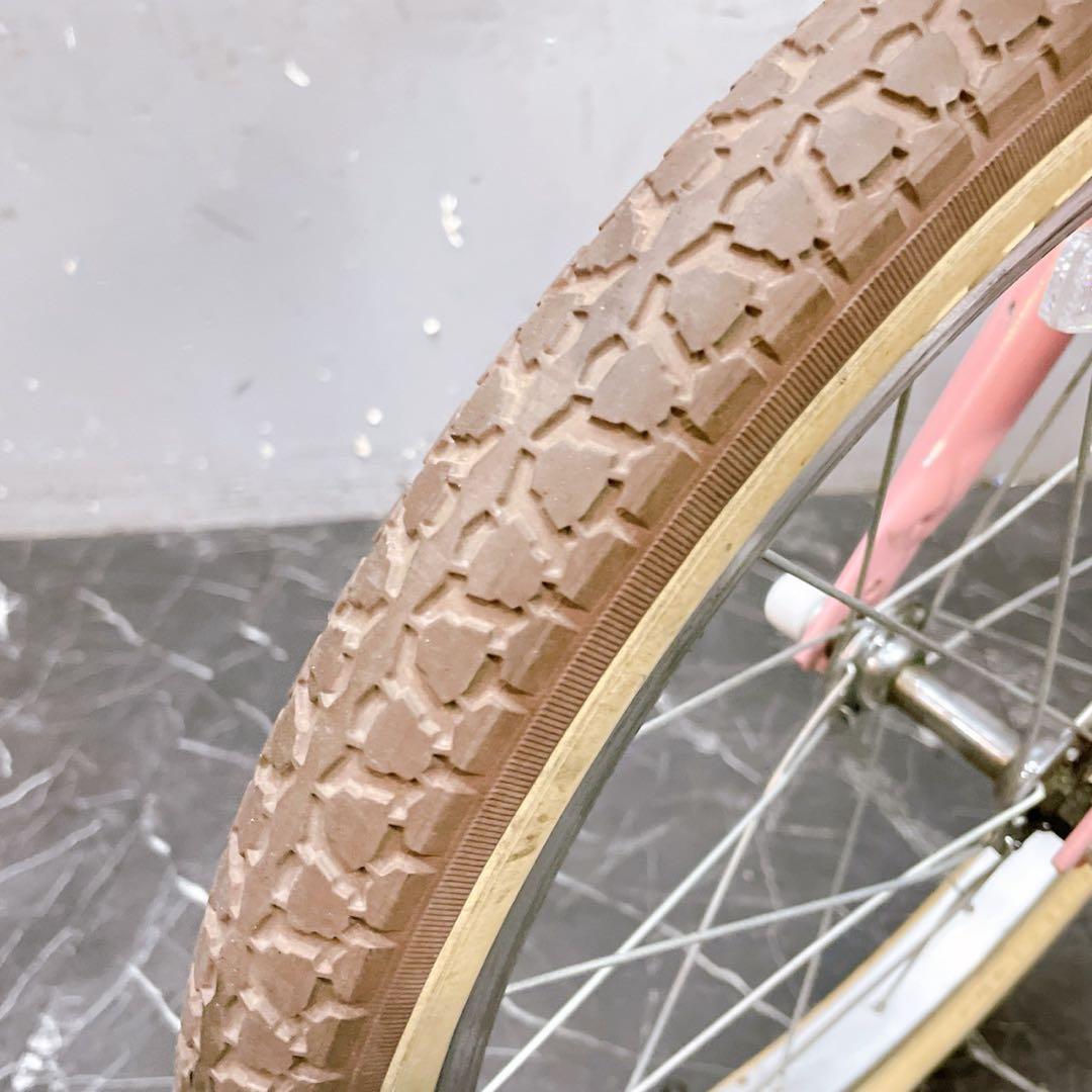 配送価格【910】《関西 引き取り》子供用自転車 Little ピンク シングル