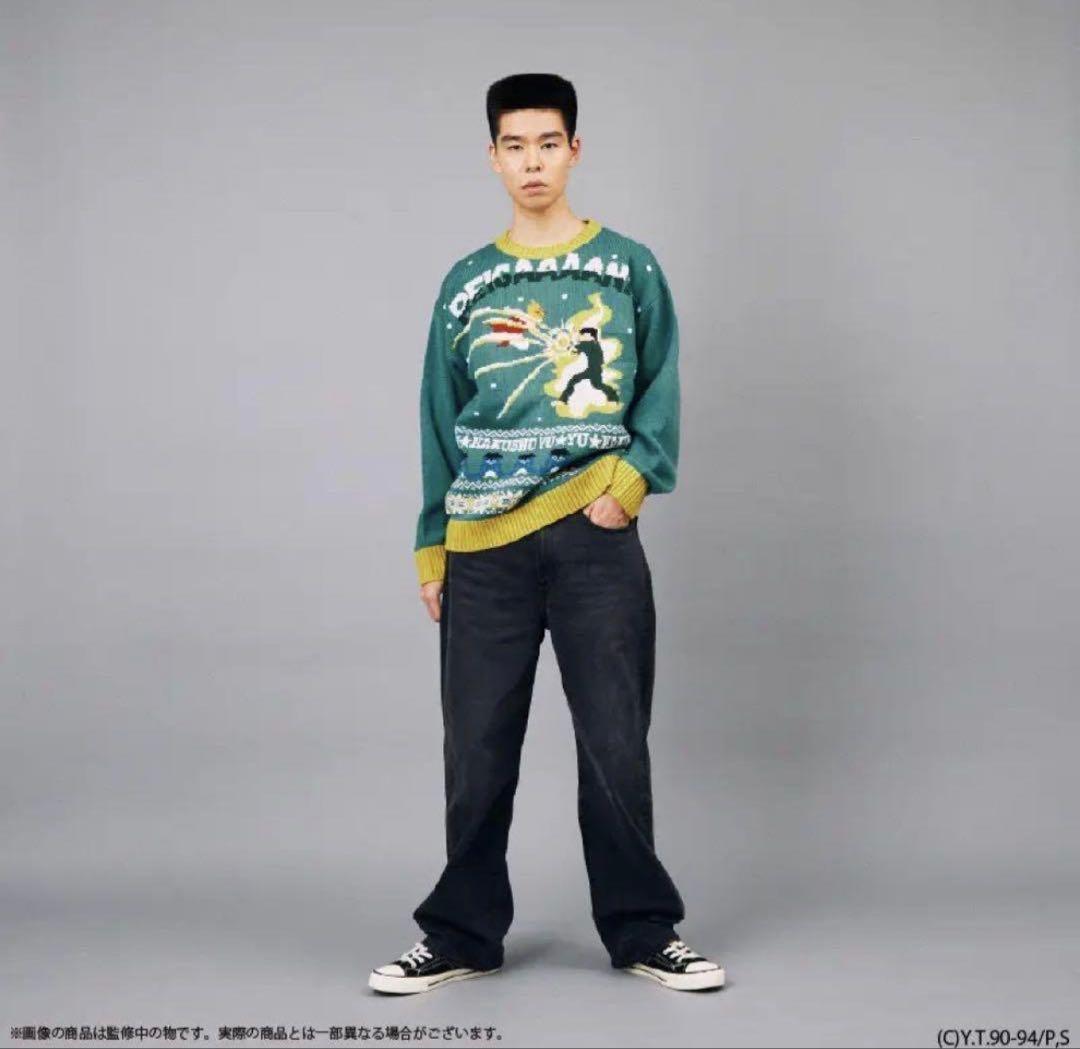 幽遊白書 浦飯幽助 セーター　 ニット アグリーセーター Palude パルーデ