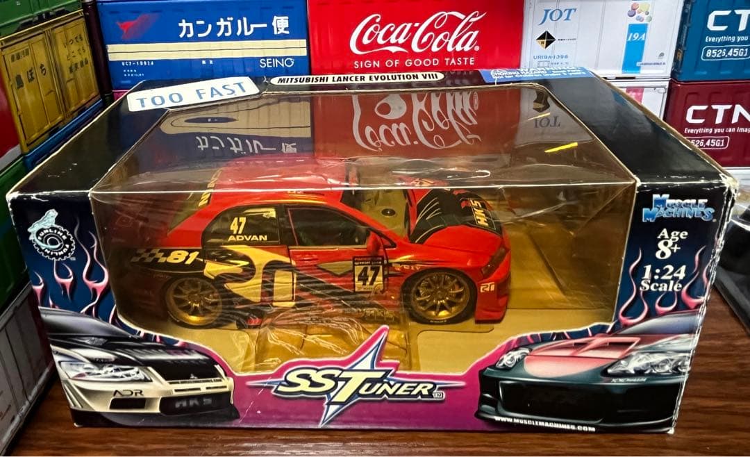 1/24 三菱 ランサー Ⅷ タッカー ケンメリ 1/64 京商ソアラ