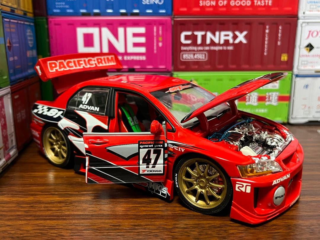 1/24 三菱 ランサー Ⅷ タッカー ケンメリ 1/64 京商ソアラ