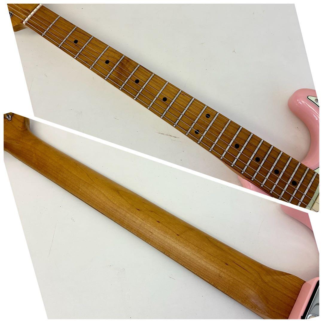 Bacchus BST-1-RSM/M SLPK バッカス エレキギター ピンク