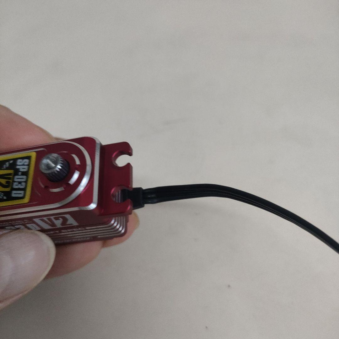 【使用少】ヨコモ SP-03D V2 レッド ドリフト向けロープロデジタルサーボ