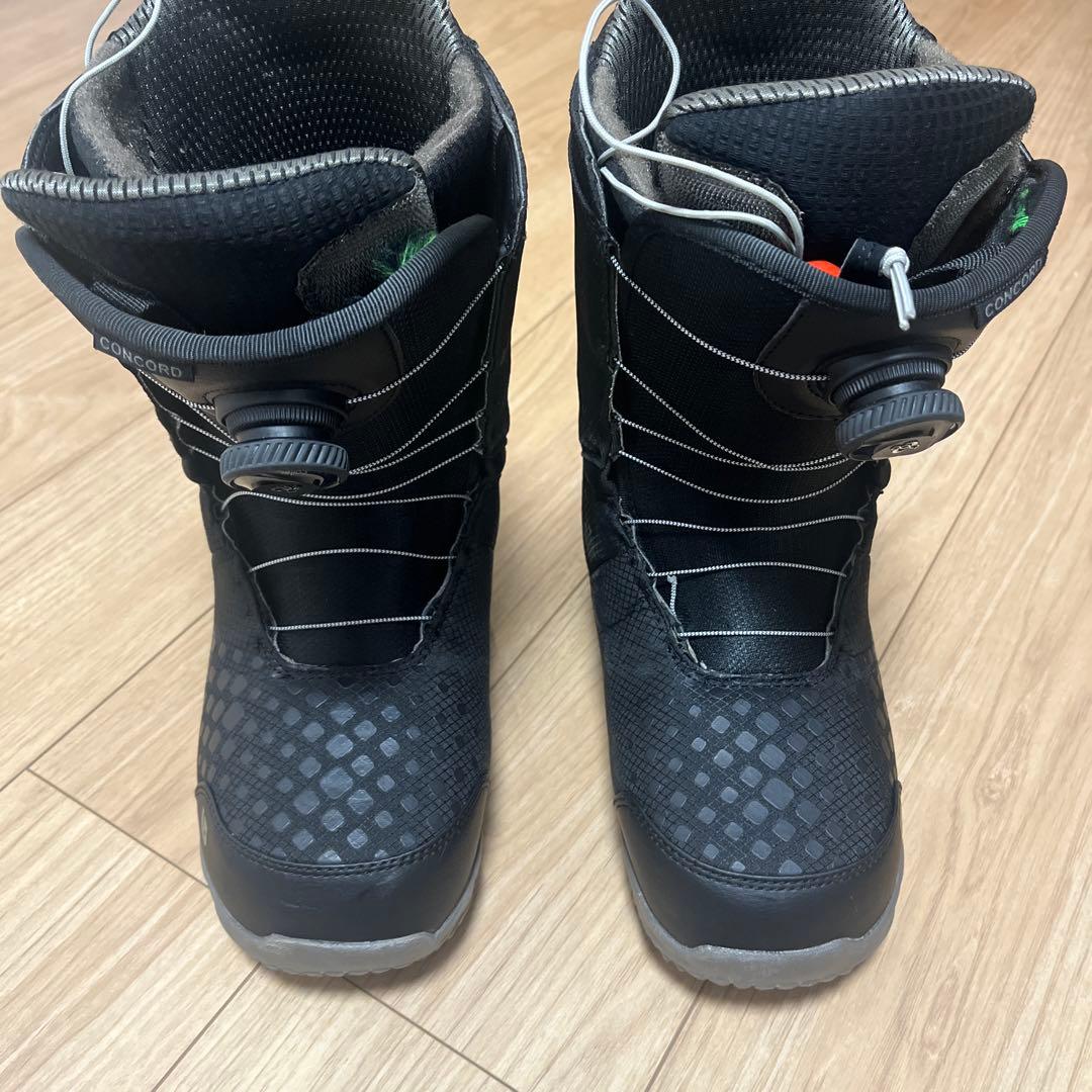 BURTON CONCORD BOA スノーボードブーツ 27センチ　ブラック
