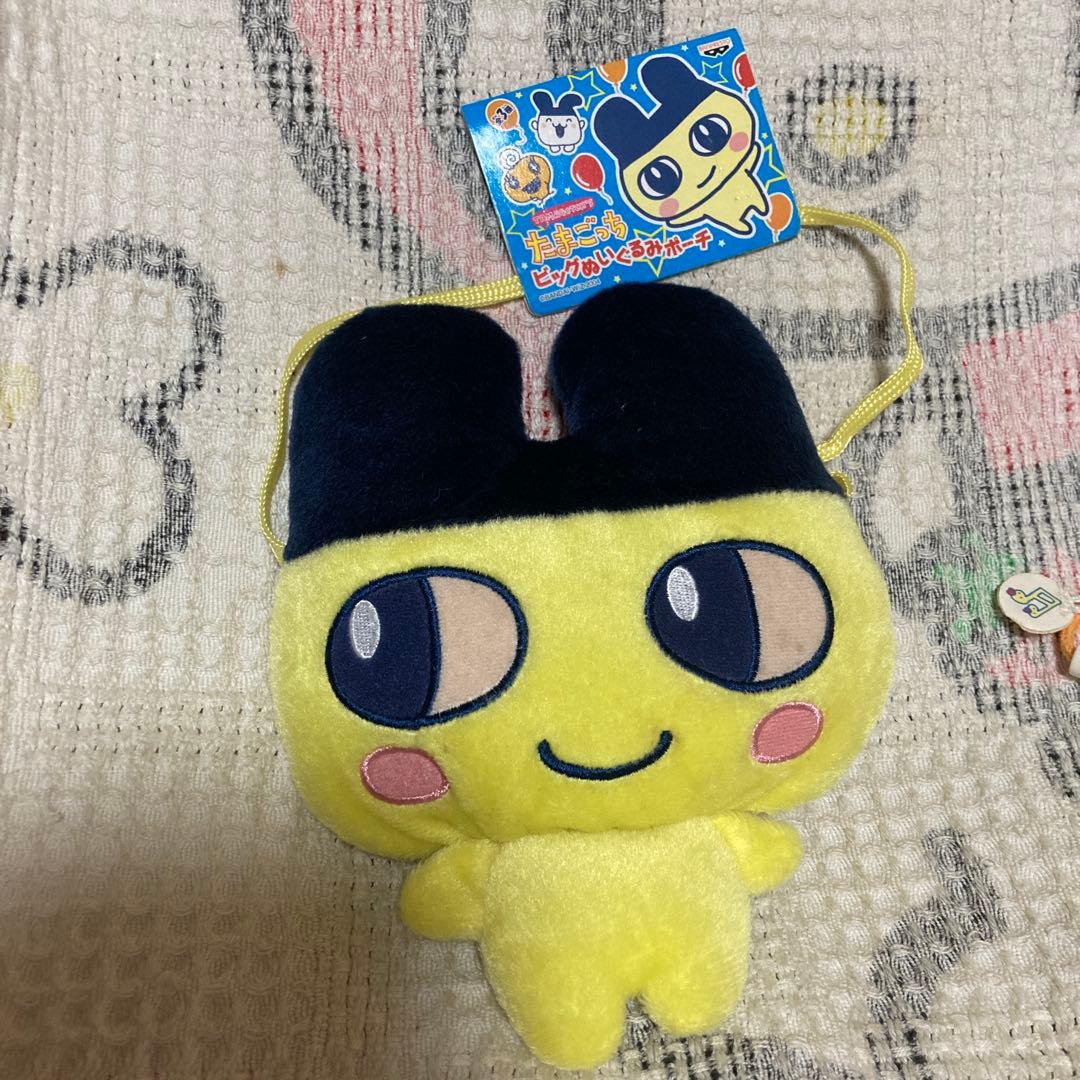 たまごっち　マスコット＆ポーチ　6コセット　中古品　アミューズメント　中古品