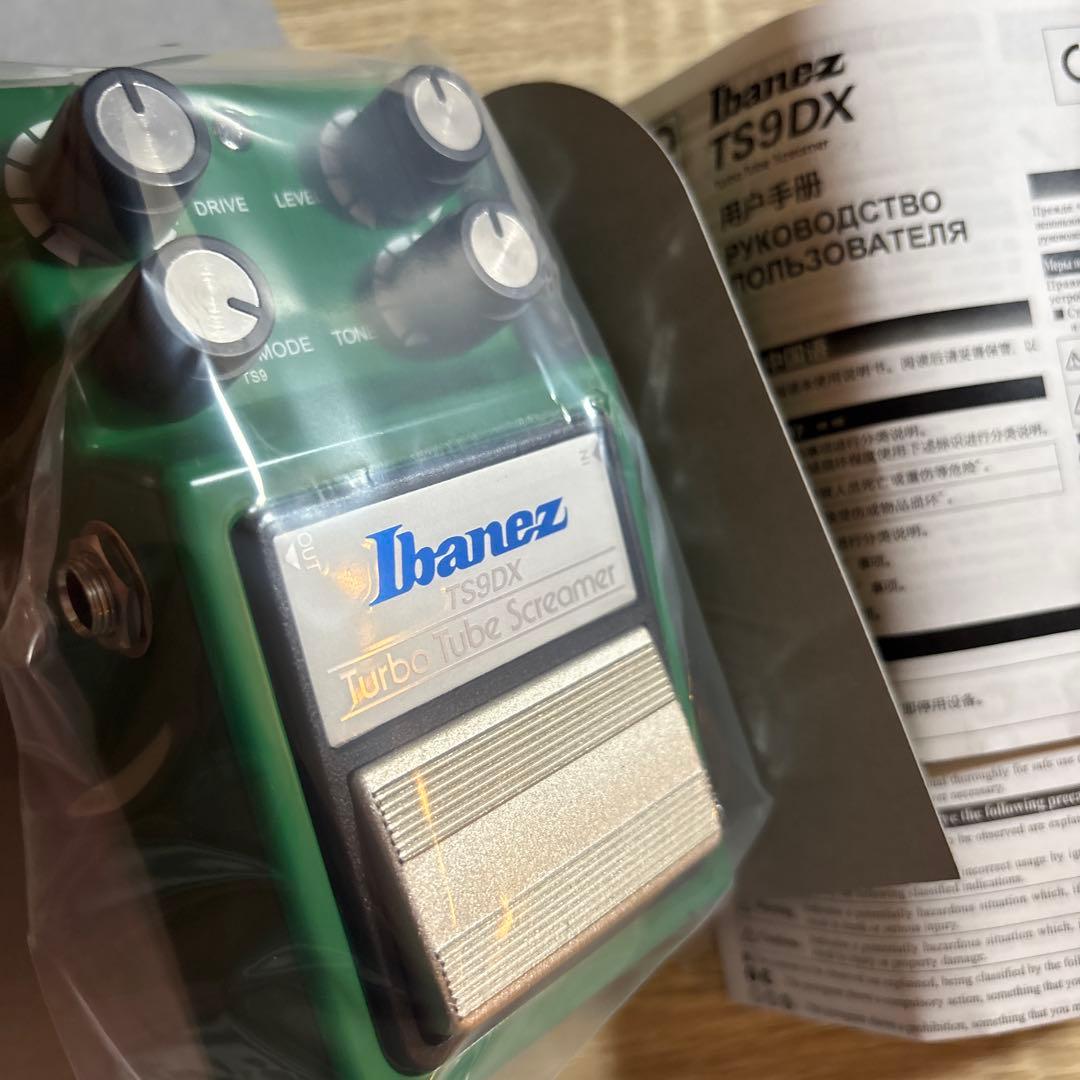 新品未使用 Ibanez TS9DX Turbo Tube Screamer