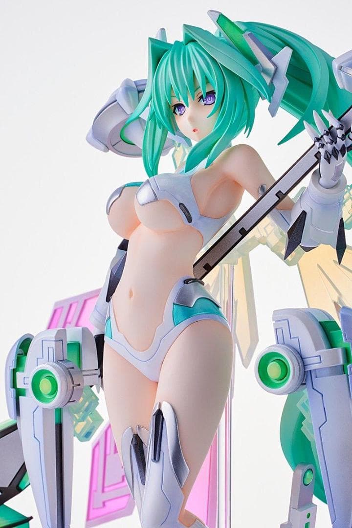 超次元ゲイム ネプテューヌ グリーンハート 1/7 完成品フィギュア[あみあみ×