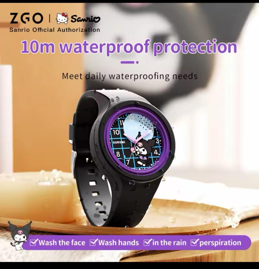 クロミちゃん アナログ ブラック 腕時計 限定 海外 コラボ