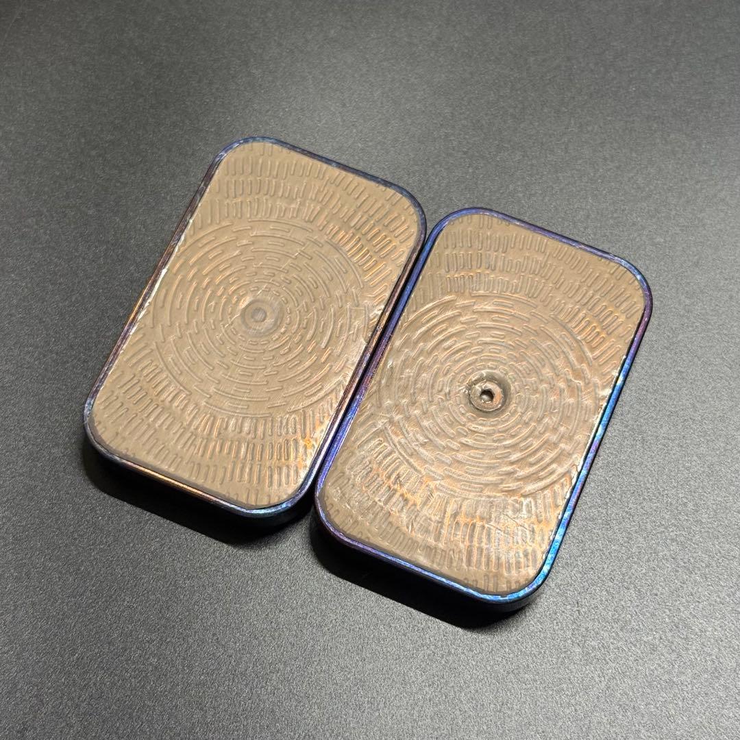 「正規品」ZD EDC フィジェットトイ　無限位音叉　Ti製 値下げ不可