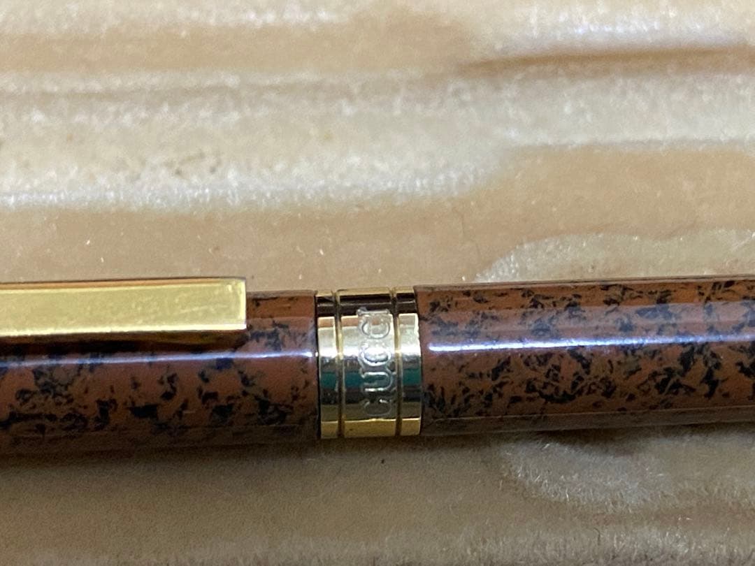 GUCCI ボールペン ブラウン