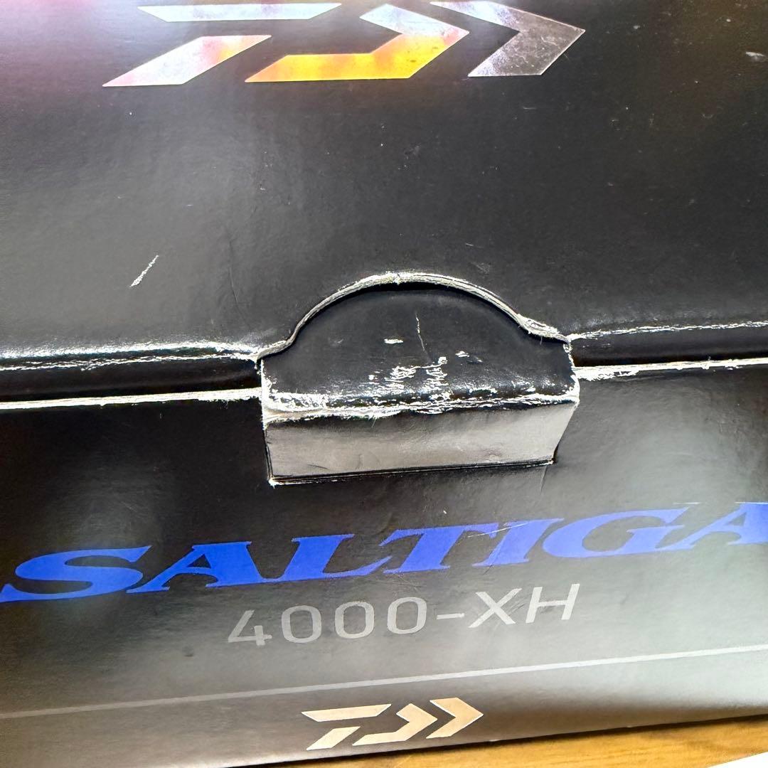 23 ソルティガ 4000-XH リールスタンド付き 糸付き