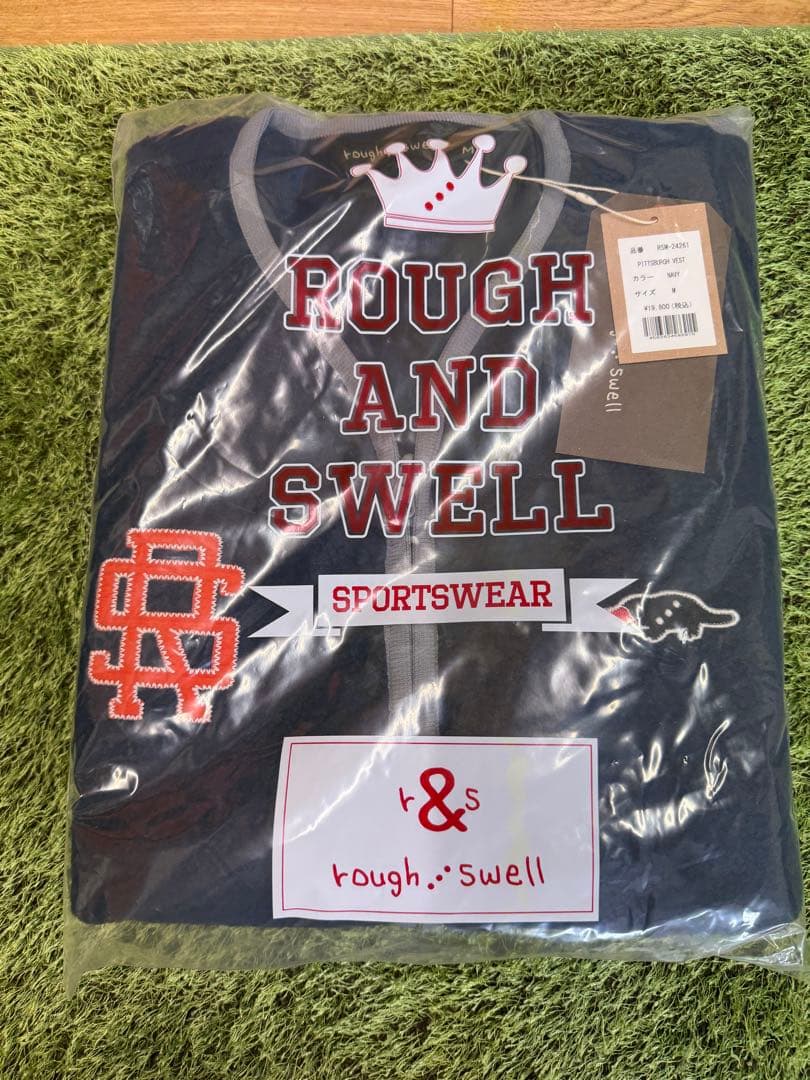 新品正規品【ROUGH&SWELL/M】PITTSBURGHVESTボアフリース
