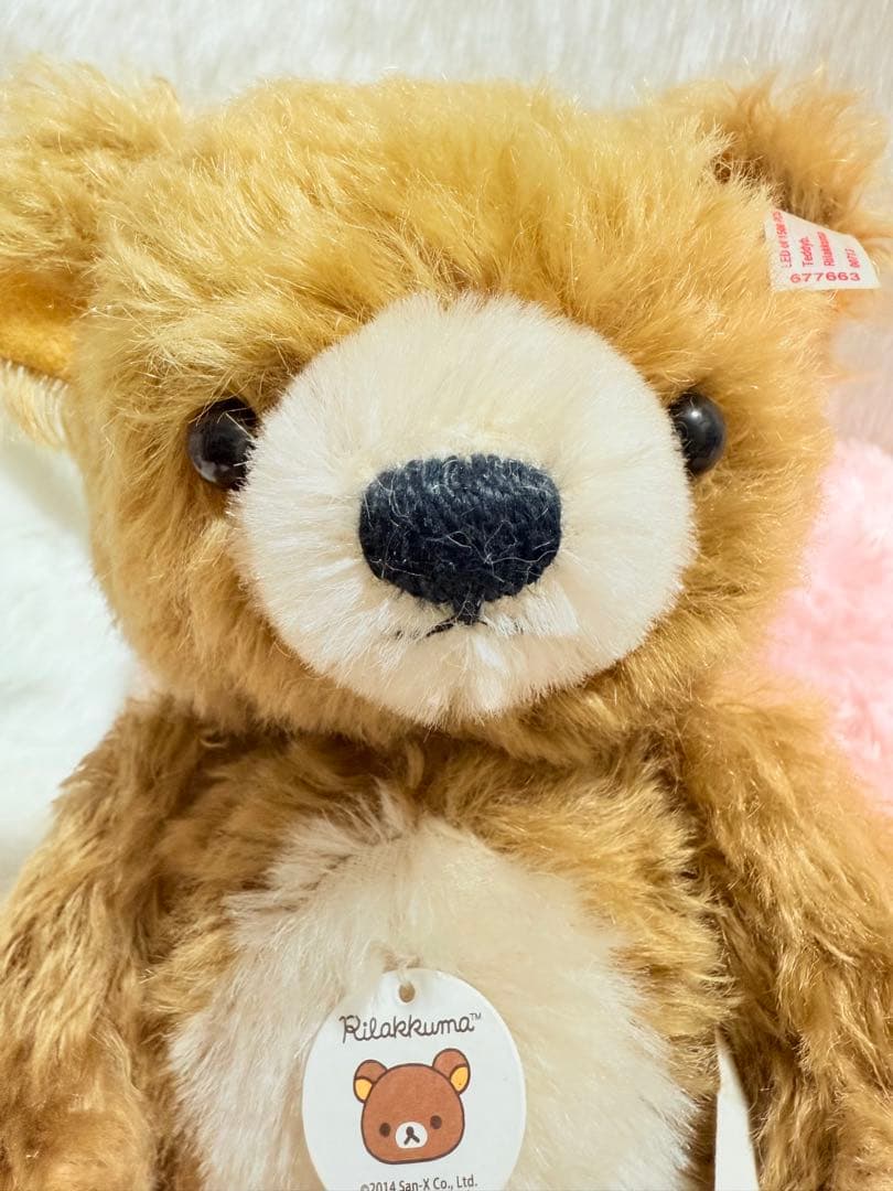 ☆シュタイフ　リラックマ ☆テディベア　白タグ☆限定☆