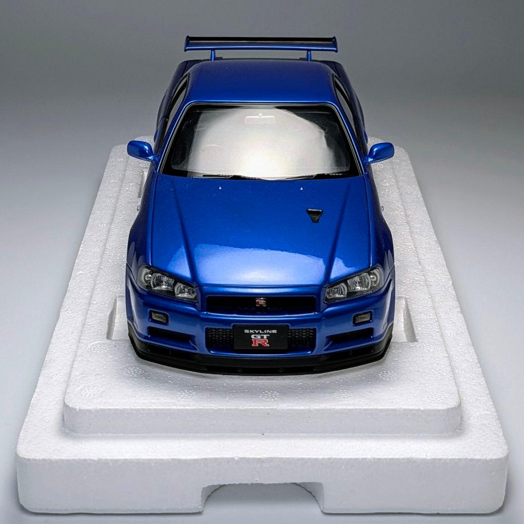 オートアート 1/18 日産 スカイライン GT-R VスペックII 77408