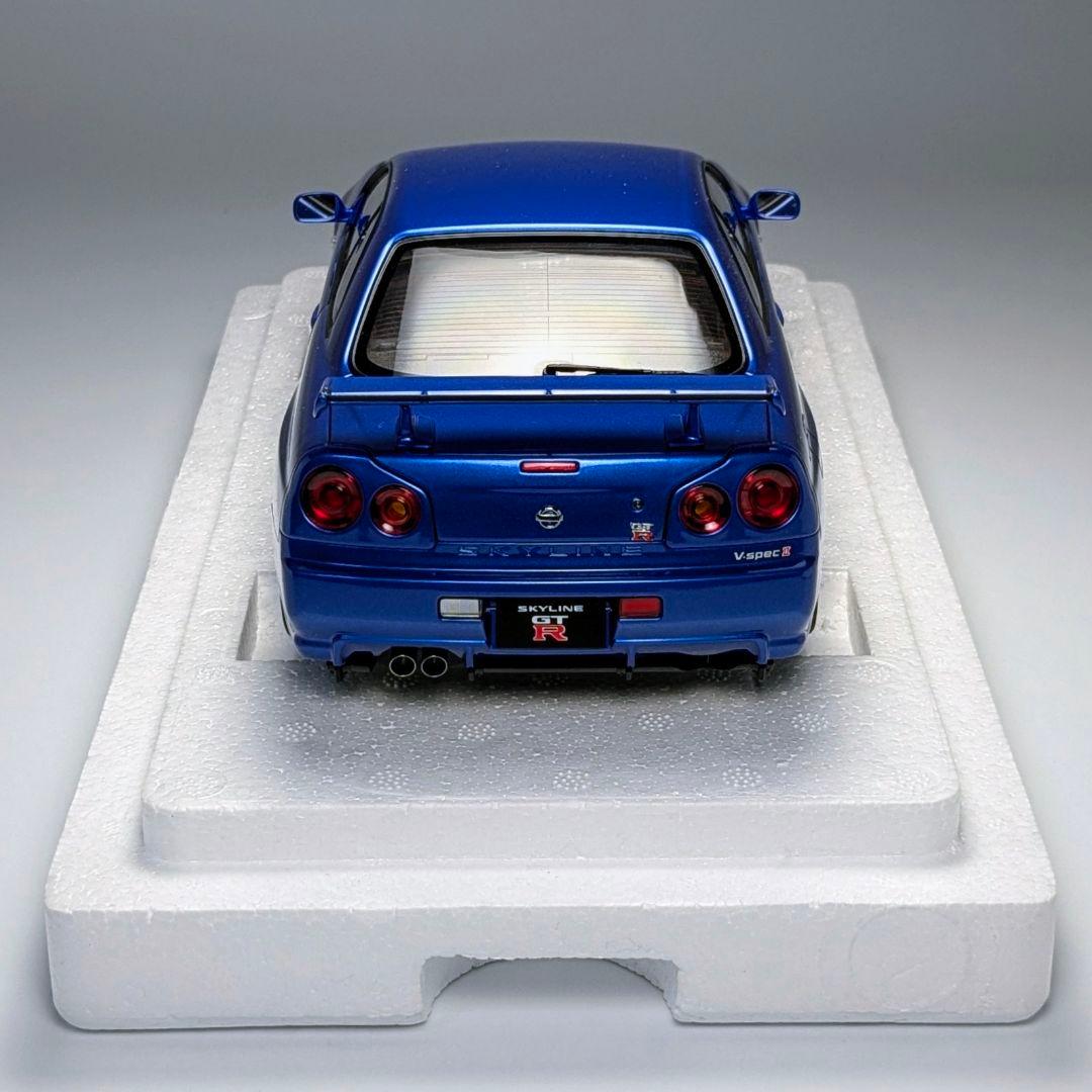 オートアート 1/18 日産 スカイライン GT-R VスペックII 77408
