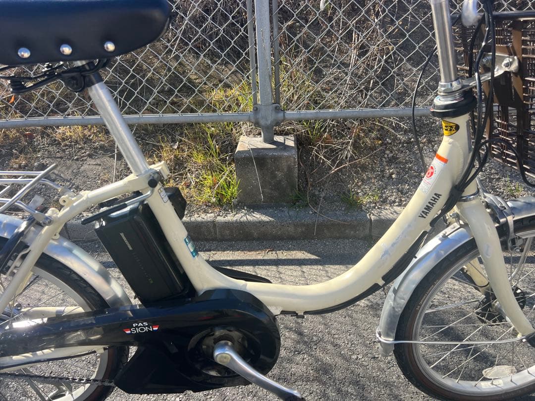 ヤマハPASシオン20インチ電動アシスト自転車程度の良いバッテリー付き関東圏配送