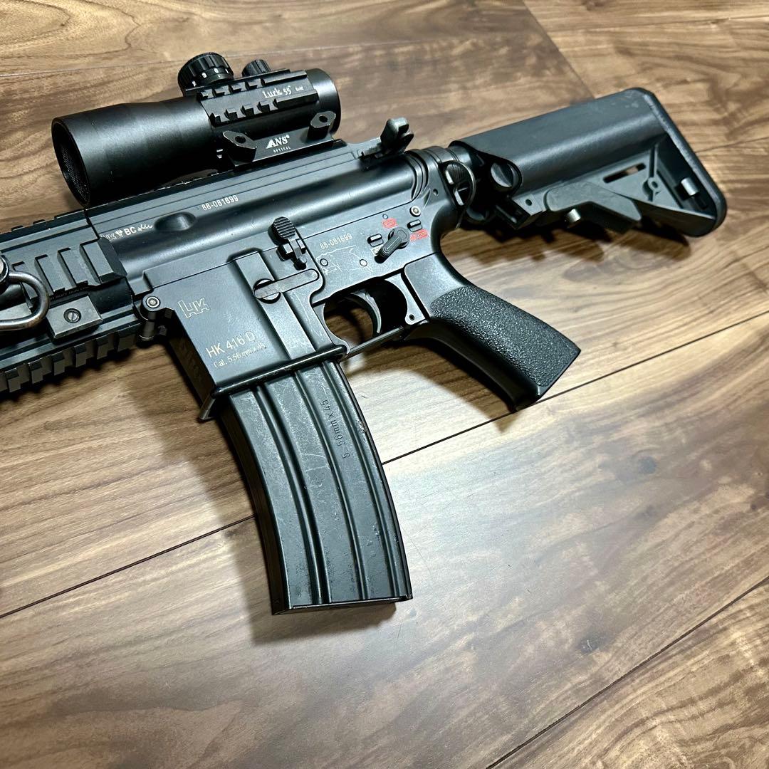 東京マルイ HK416D デブグル クエーサーカスタム 初速90動作確認済