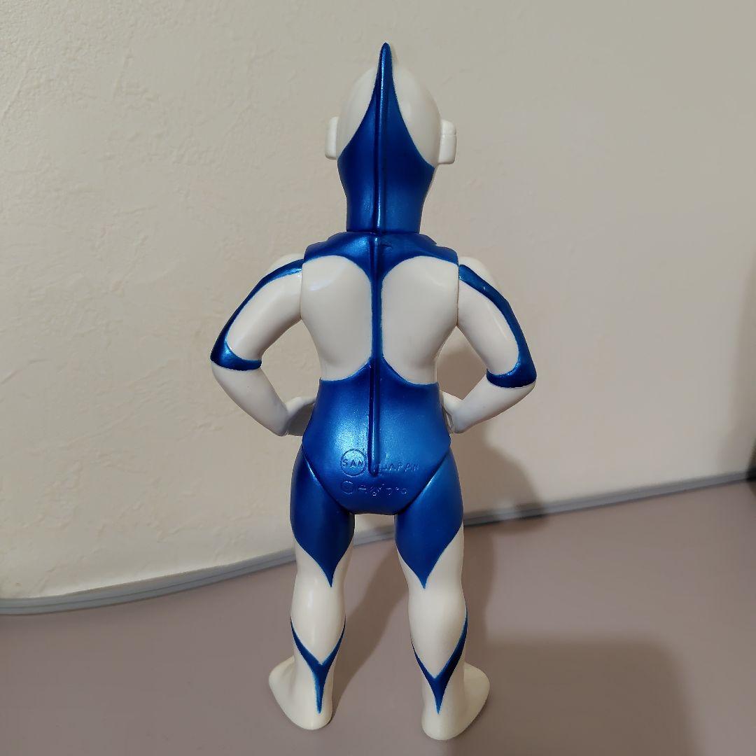 マルサン　M1号　ソフビ　ウルトラマンフィギュア 青と白 SAN JAPAN
