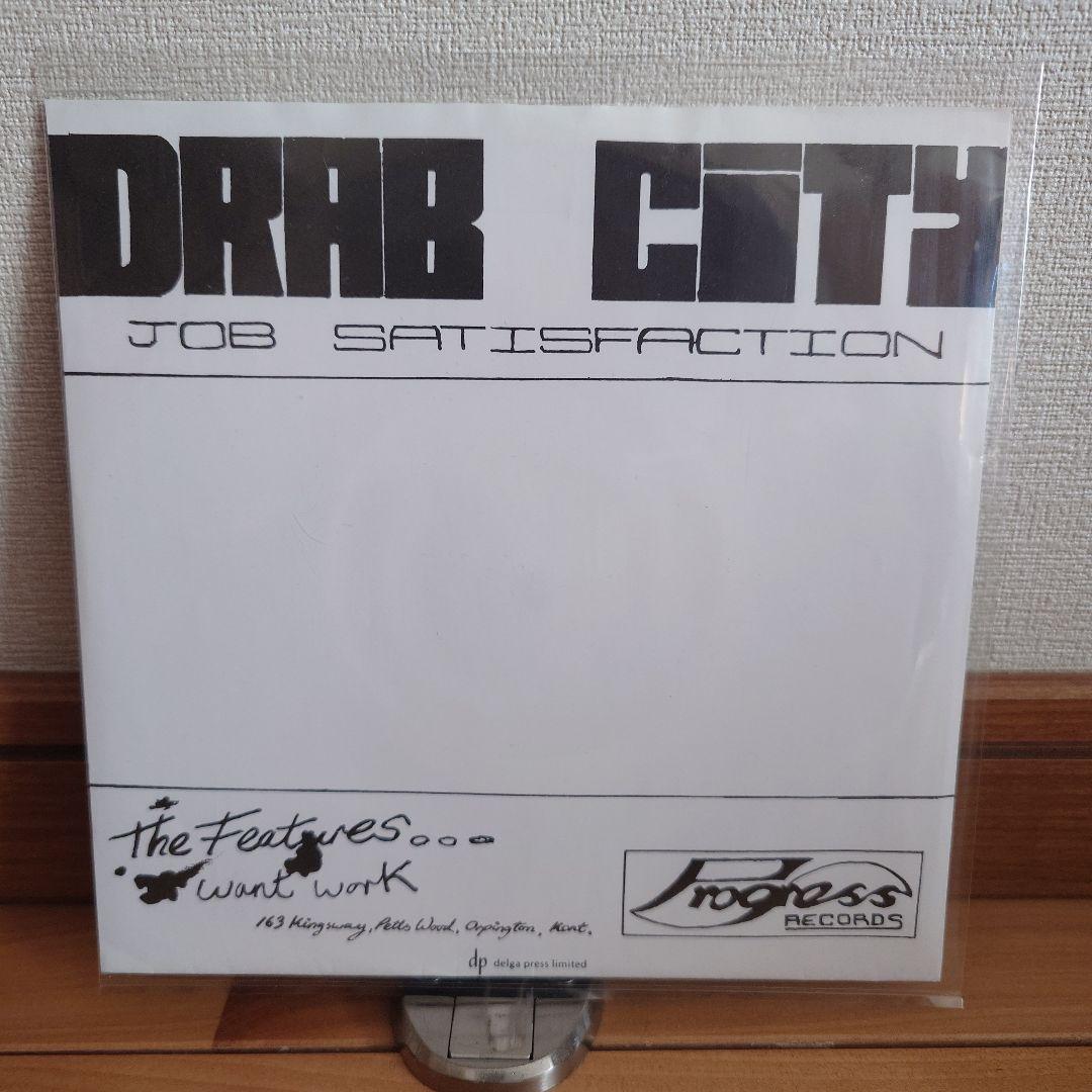 The Features Drab City 7inch シングル リプロ盤