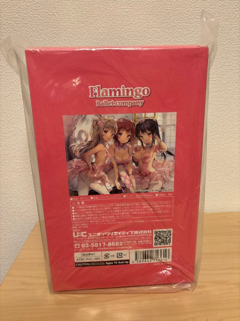 Anmiイラスト『フラミンゴバレエ団』 ポニーテールの子