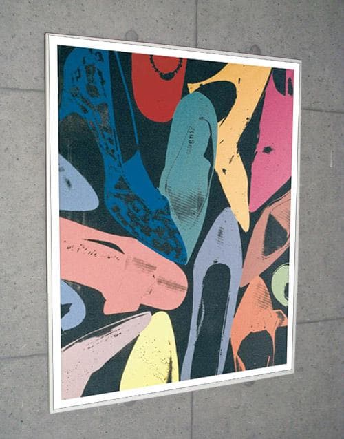 アンディ ウォーホル Warhol  かがやく靴の群れ アートポスター