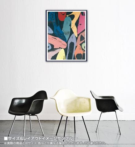 アンディ ウォーホル Warhol  かがやく靴の群れ アートポスター