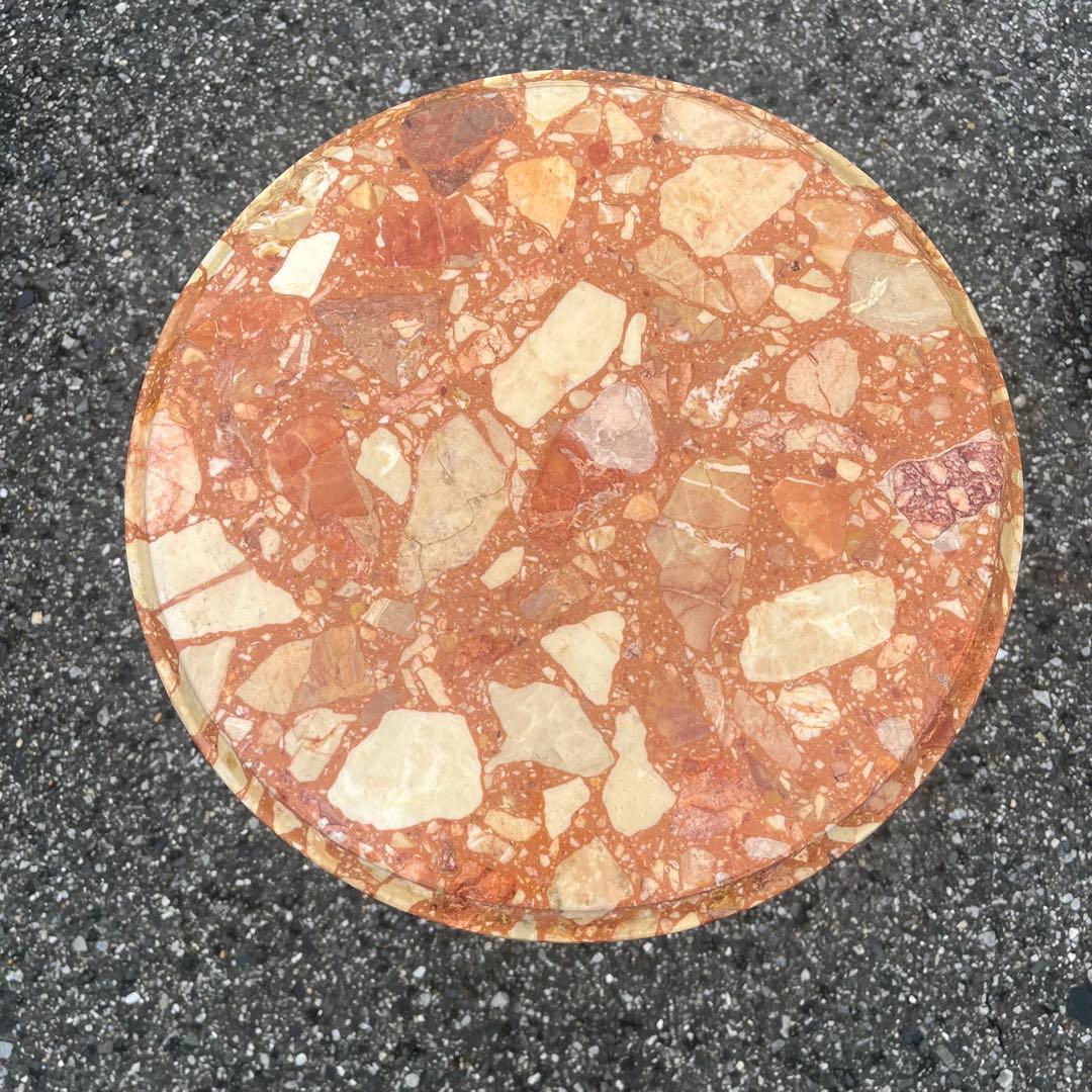 ガリンベルティ社　大理石　花台　イタリア製　サイドテーブル　アンティーク　猫脚