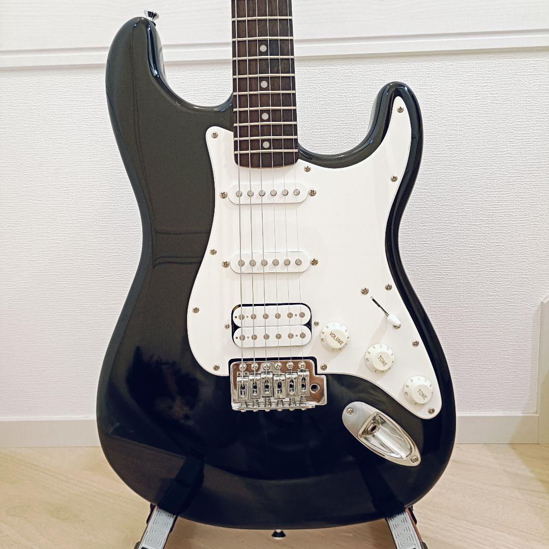 メンテ済｜Squier ストラトキャスター ブラック エレキギター