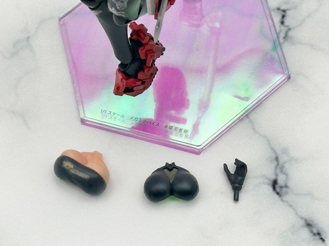 メガミデバイス　朱羅　忍者　枢　塗装済、完成品