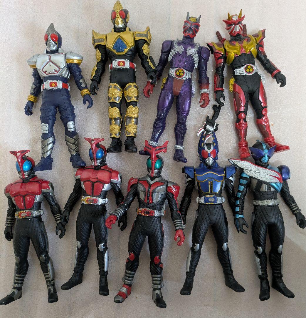 仮面ライダー ソフビ フィギュア 149個 まとめ