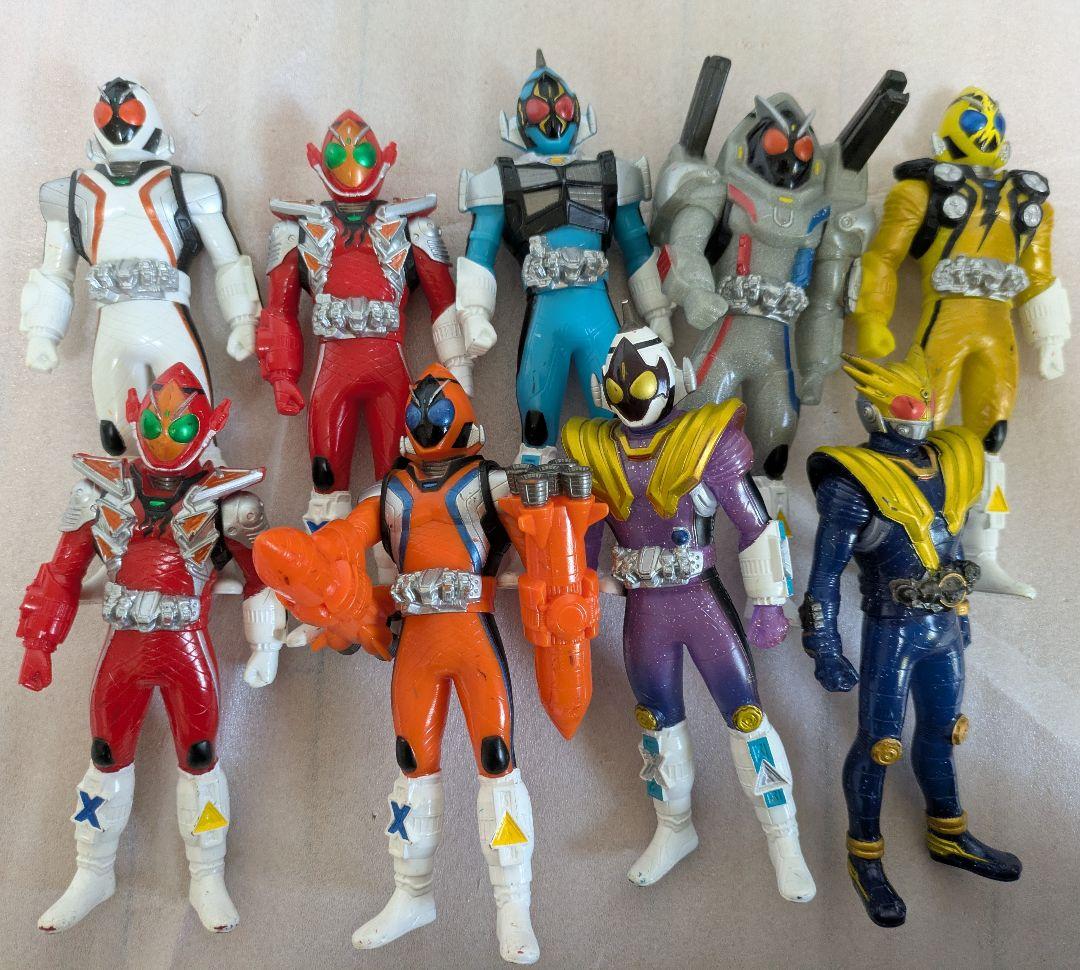 仮面ライダー ソフビ フィギュア 149個 まとめ