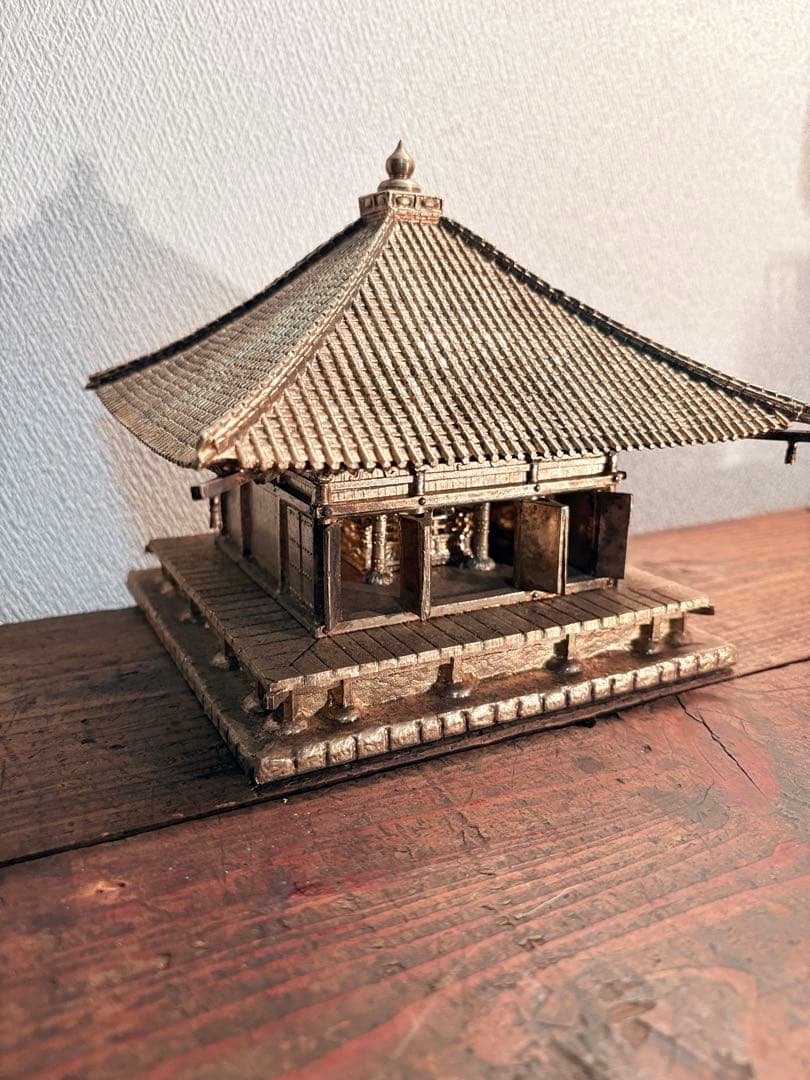 NHK 大河ドラマ 炎立つ 完全予約販売 金色堂 置物 1993年