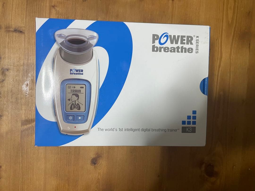 POWERbreathe (パワーブリーズ) K3デジタル呼吸筋トレーナー