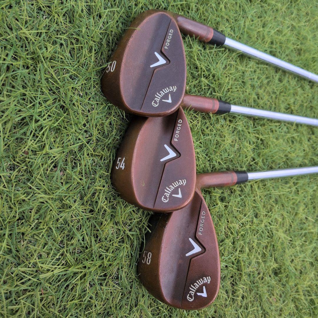 Callaway V Forgedウェッジ 50/54/58度セット